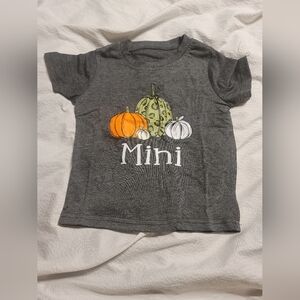 NWT toddler Mini Pumpkin Costume T Shirt 3t
